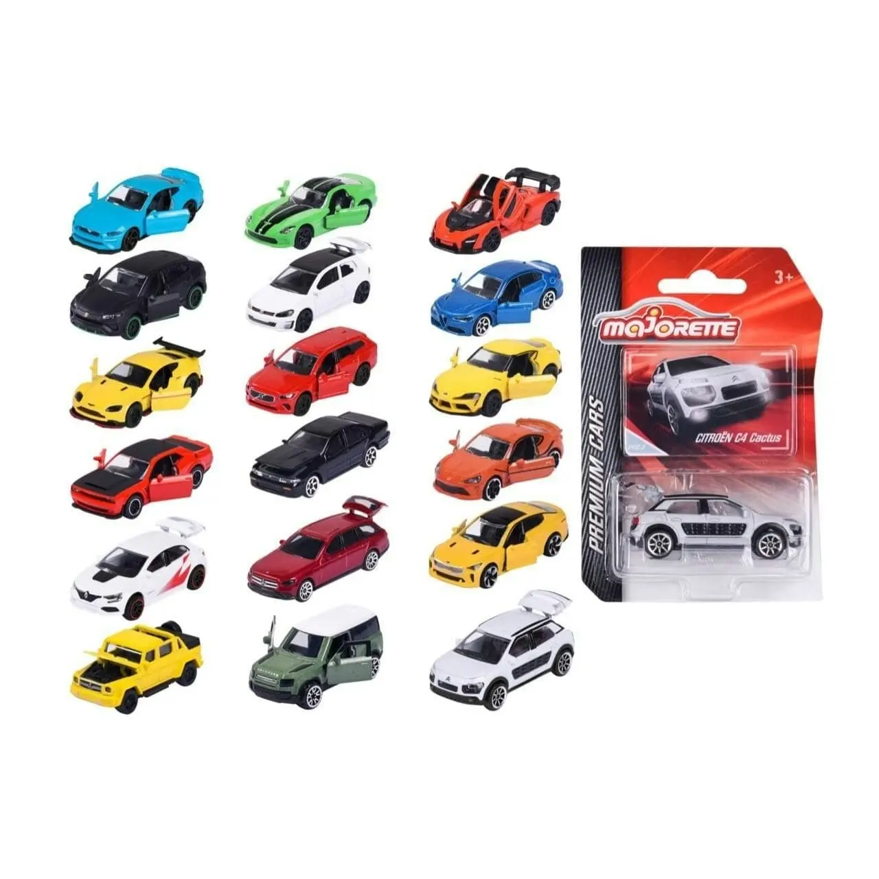 Majorette - Diecast Cars Premium Assorted