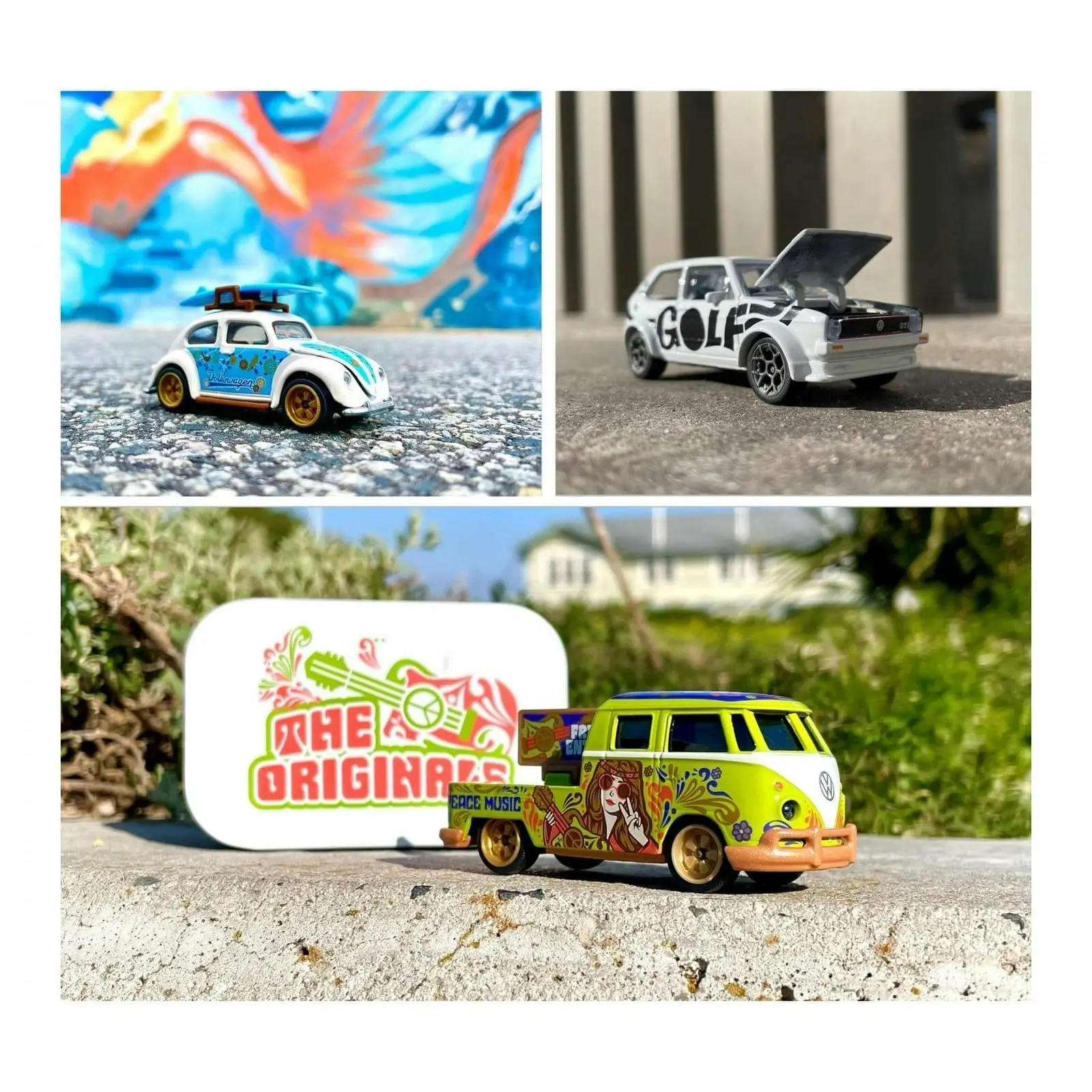 Majorette - Vw The Originals Deluxe Cars Assorted