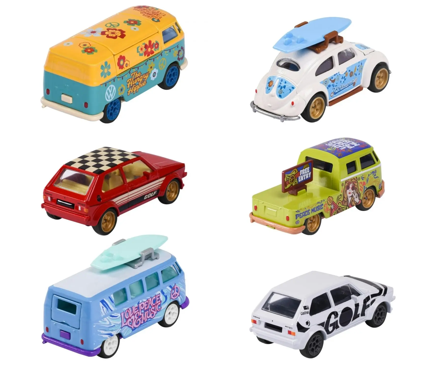 Majorette - Vw The Originals Deluxe Cars Assorted