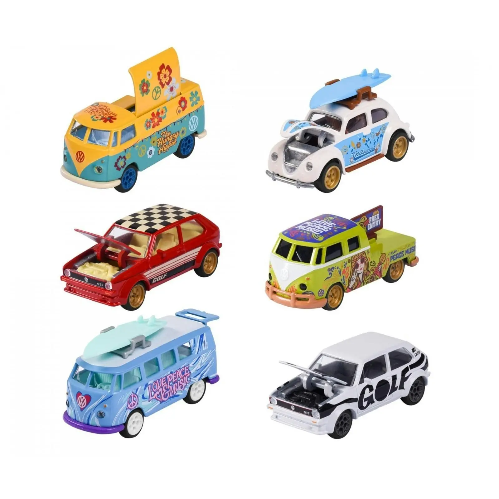 Majorette - Vw The Originals Deluxe Cars Assorted