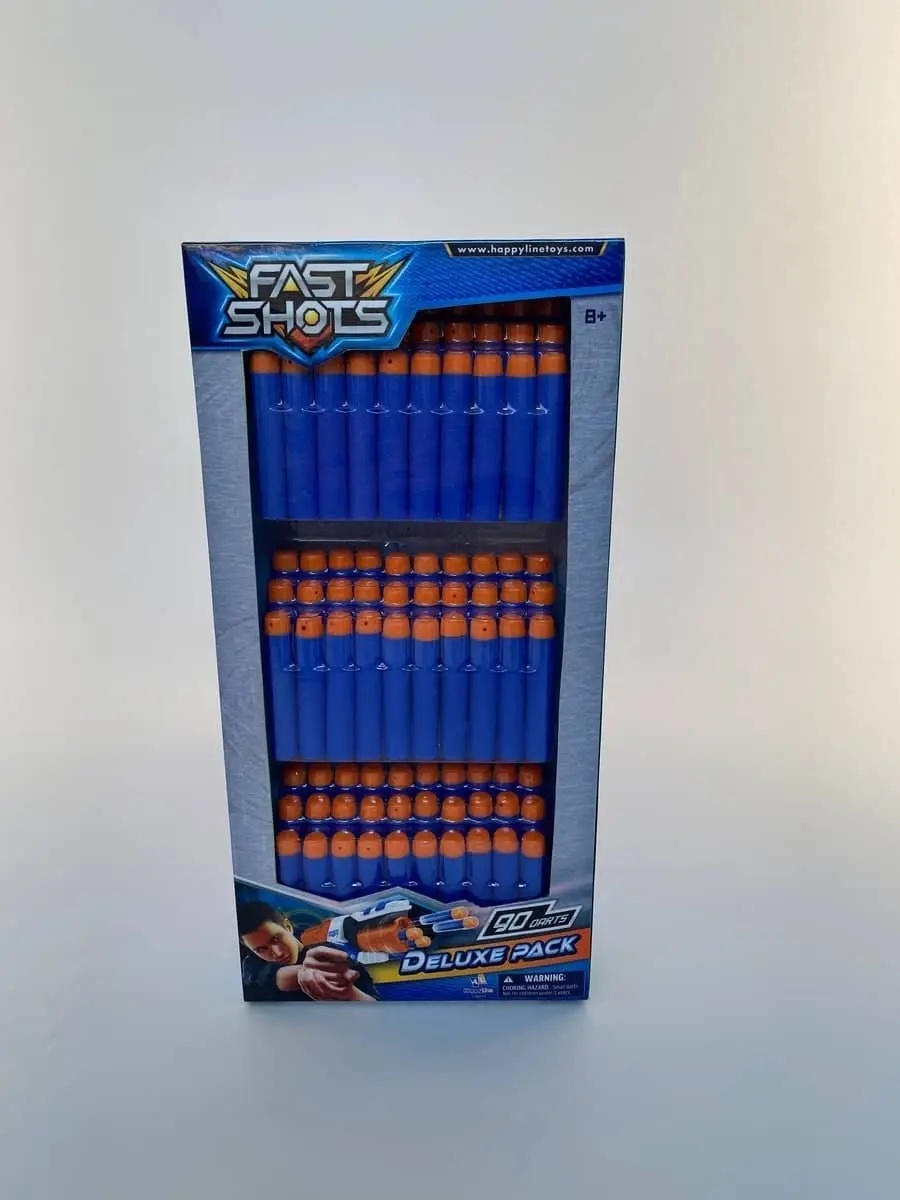 Fast Shots 90 Foam Darts Deluxe Pack