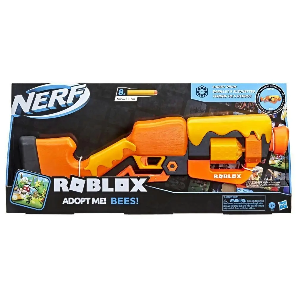 Nerf Roblox Adopt Me! - Bees! Lever Action Blaster 8 Nerf Elite Darts Code To Unlock In-game Virtual Item