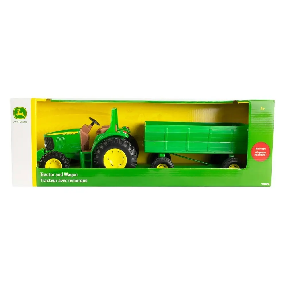 John Deere - Tomy 1:16 Tractor and Wagon