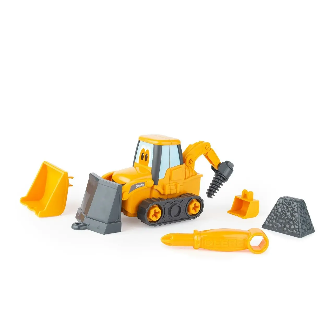 John Deere - Build-A-Buddy Construction Backhoe Loader