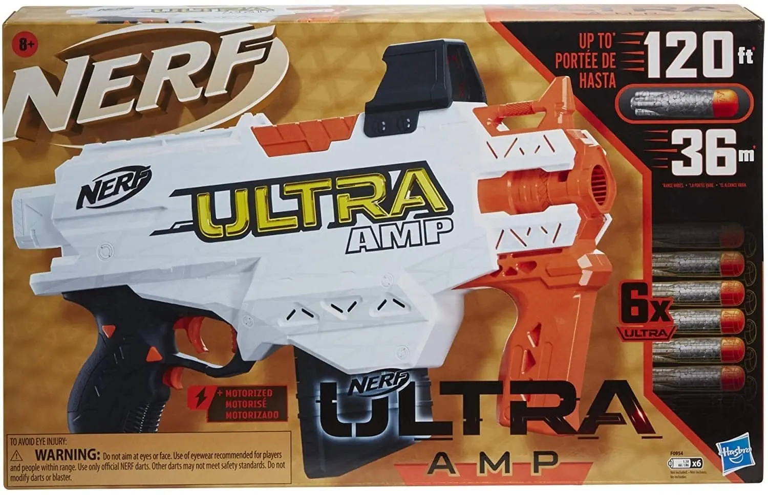 Nerf Ultra Amp Motorized Blaster Hasbro