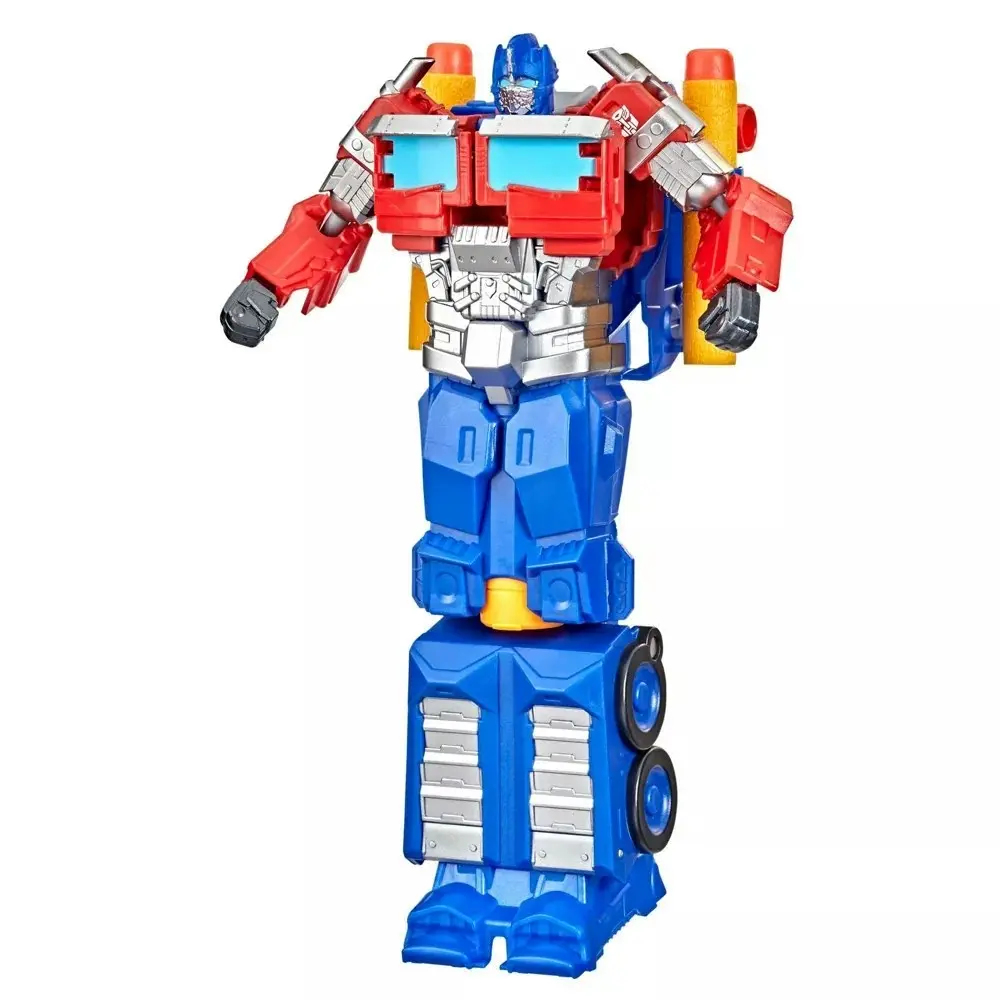 Nerf Transformers Rise Of The Beasts 2-in-1 Optimus Prime Blaster Hasbro