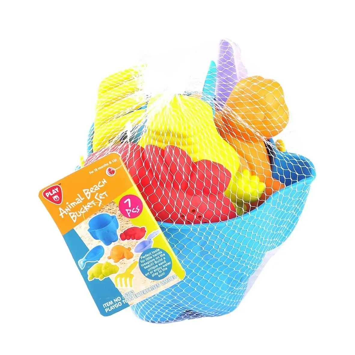 Animal Beach Bucket Set Playgo Toys Ent. Ltd