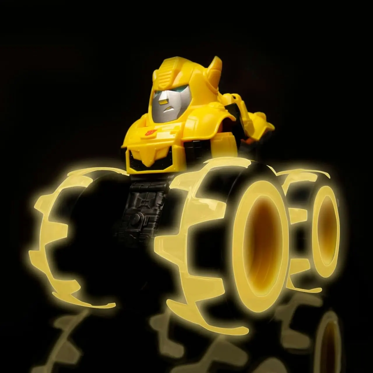 Monster Treads Lightning Wheels Bumblebee Vehicle