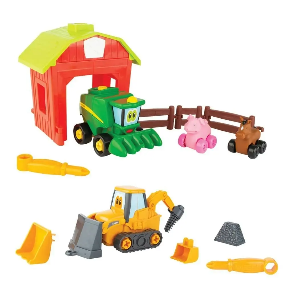 John Deere - Tomy Build-a-buddy Value Set