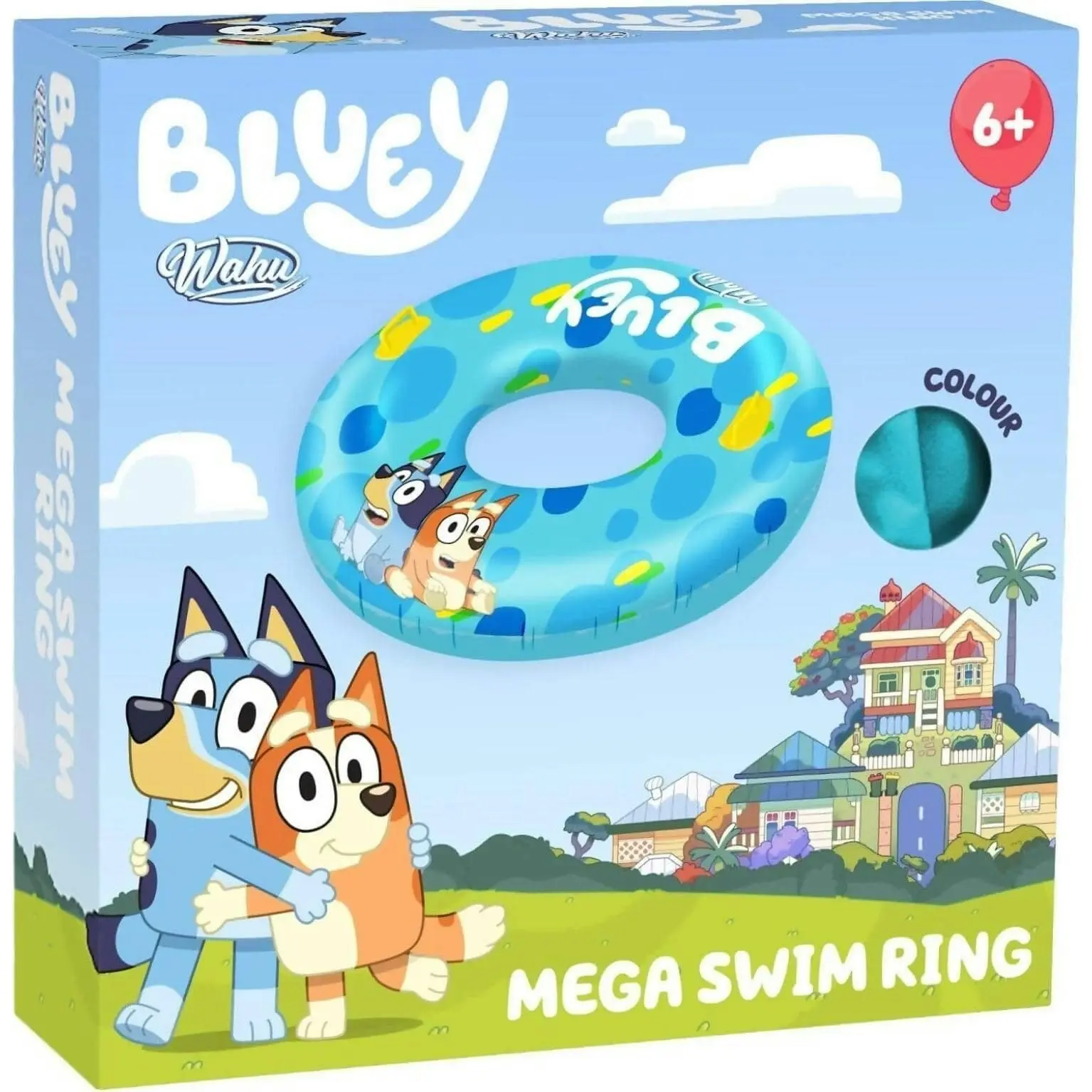 Wahu - Bluey Mega Swim Ring 15-25kg 4+