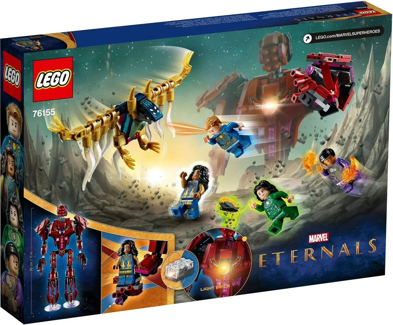 LEGO 76155 Marvel The Eternals In Arishem’s Shadow - Marvel Eternals Super Heroes