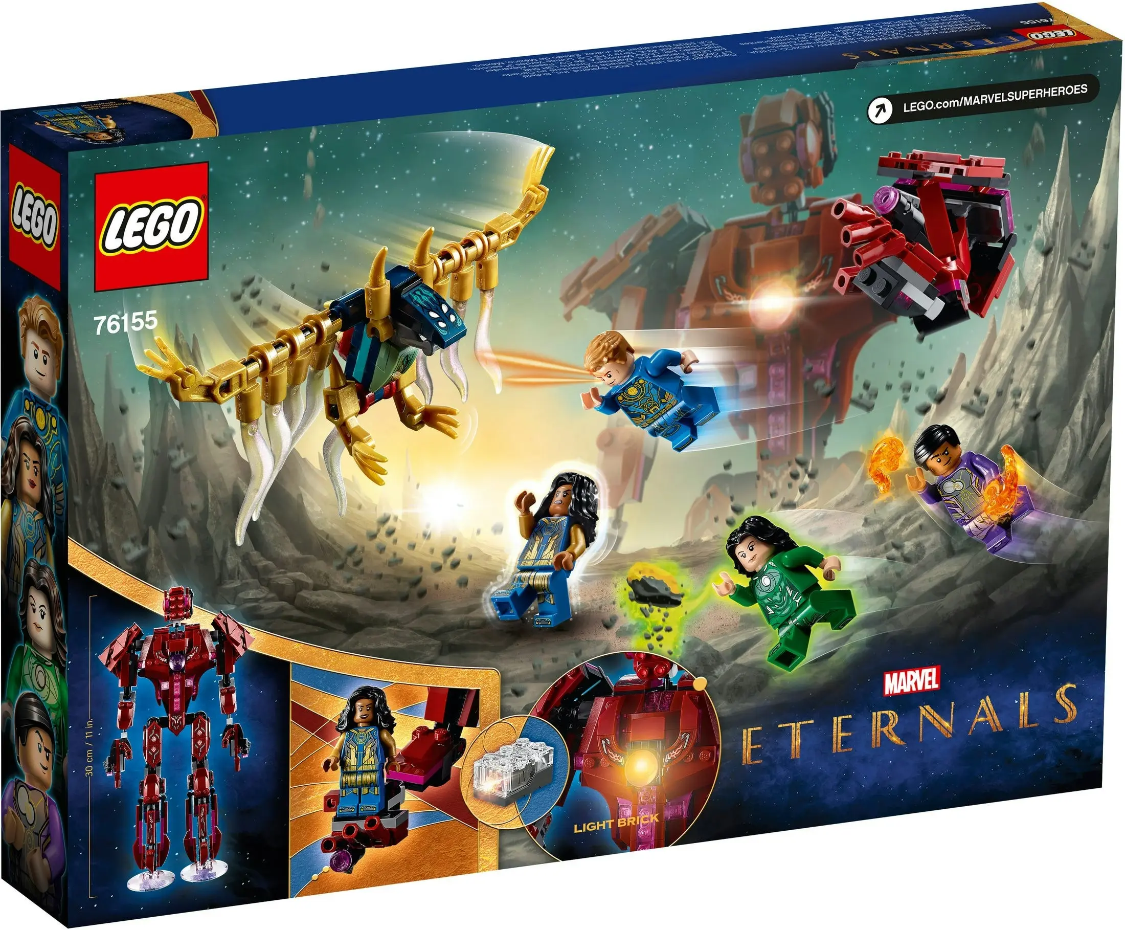 LEGO 76155 Marvel The Eternals In Arishem’s Shadow - Marvel Eternals Super Heroes