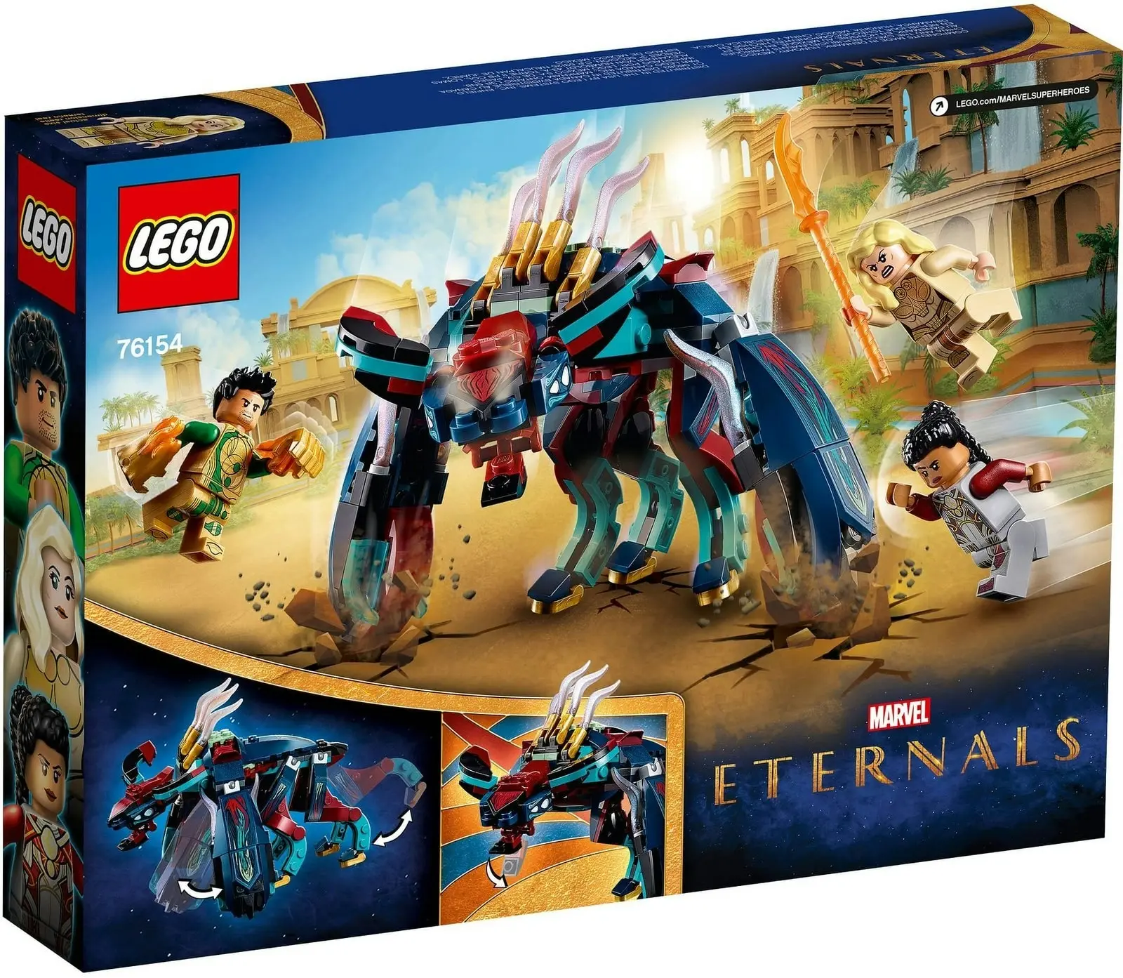 LEGO 76154 Marvel Deviant Ambush - Marvel Eternals Super Heroes