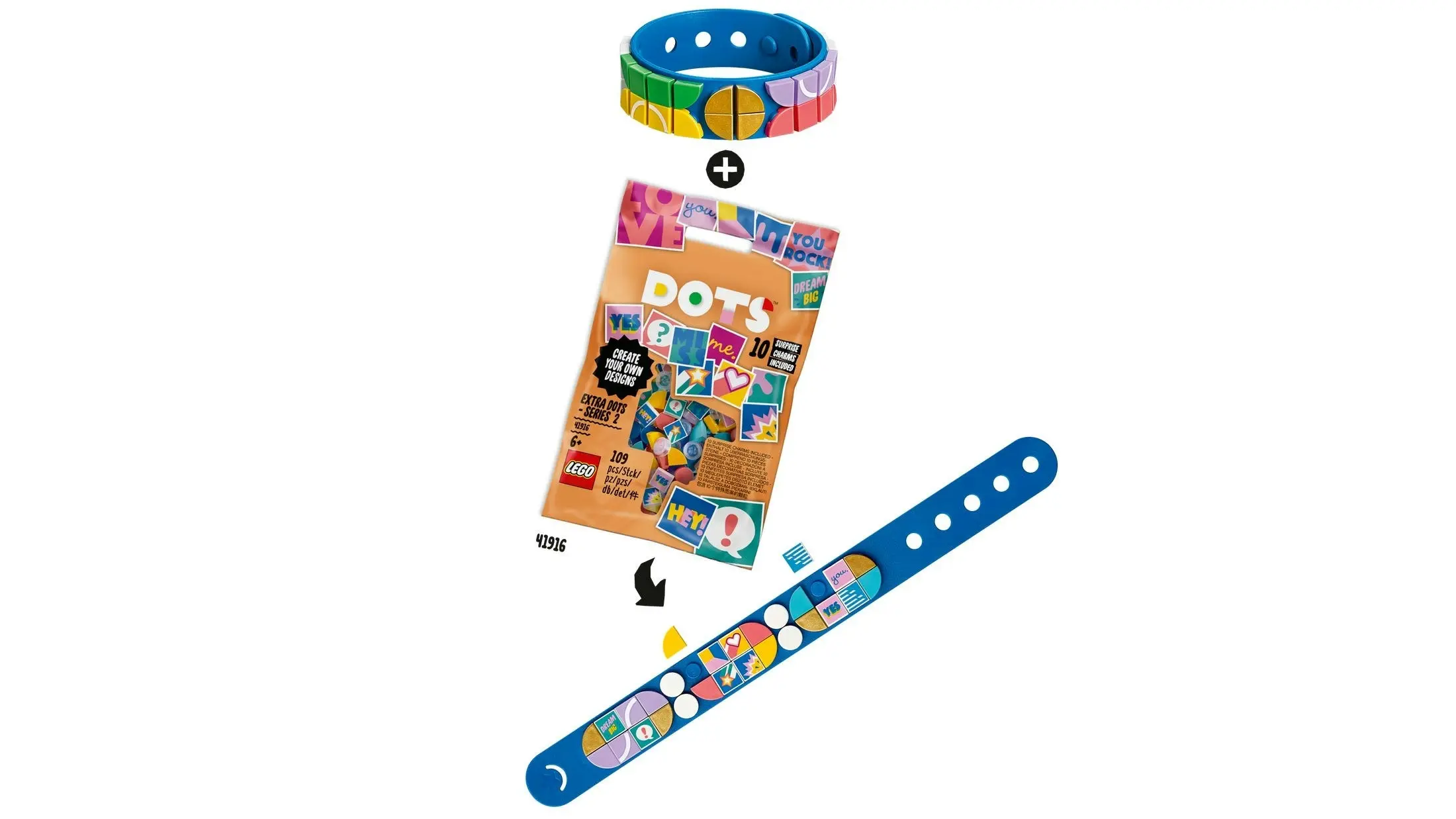 LEGO 41911 Go Team! Bracelet  - DOTS