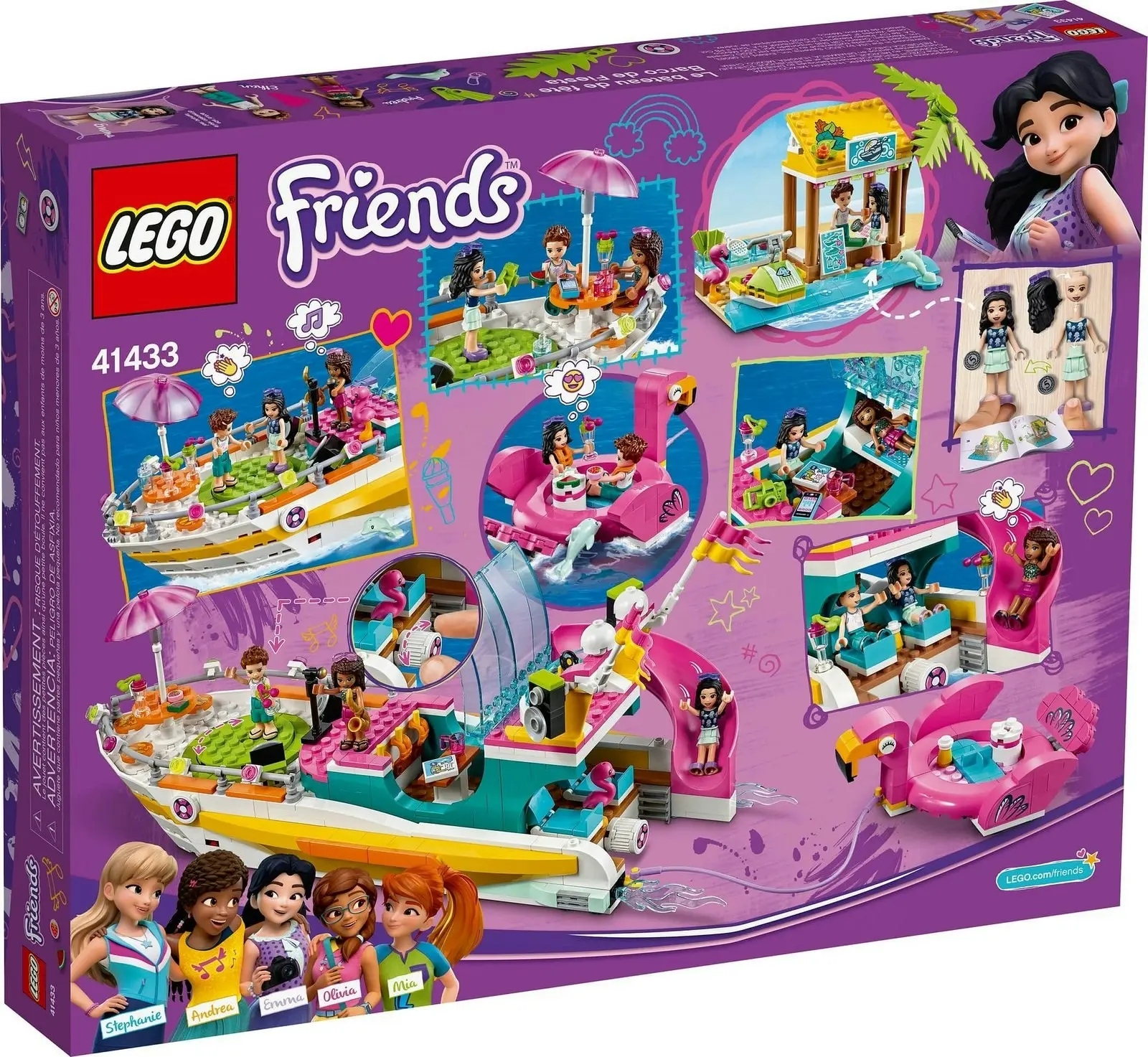 LEGO 41433 Party Boat - Friends