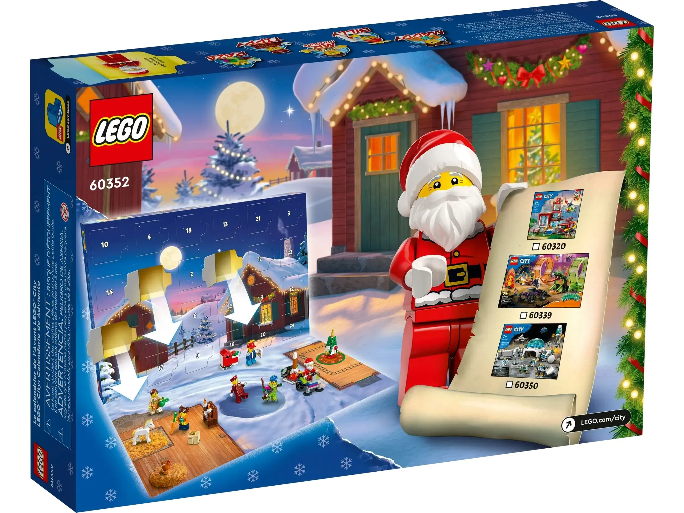 LEGO 60352 City Advent Calendar 2022 - City