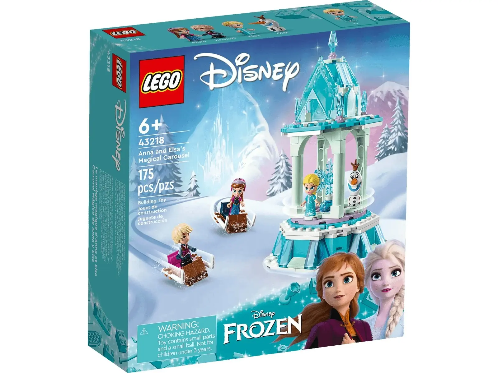 LEGO 43218 Anna and Elsa's Magical Carousel - Disney Princess