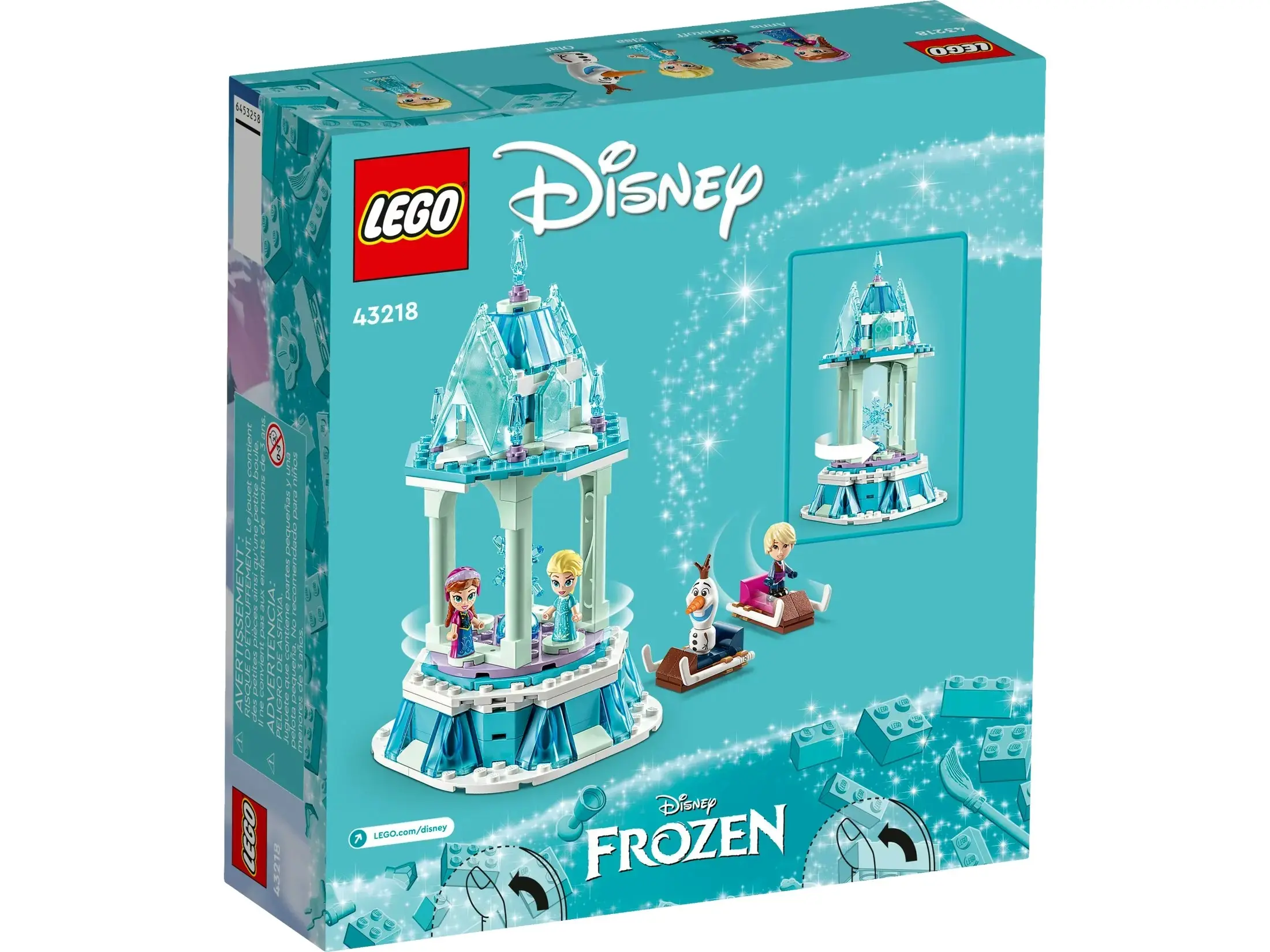 LEGO 43218 Anna and Elsa's Magical Carousel - Disney Princess