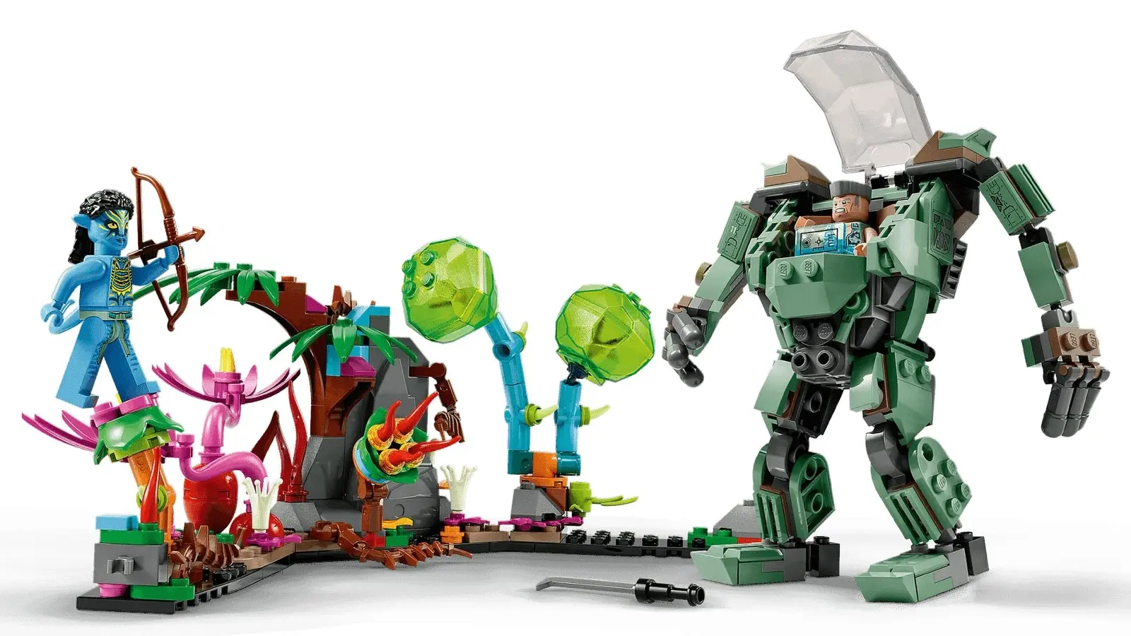 LEGO 75571 Neytiri & Thanator vs. AMP Suit Quaritch - Avatar