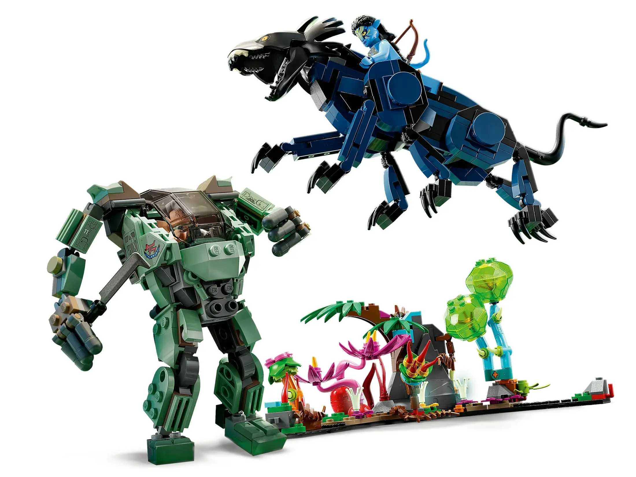 LEGO 75571 Neytiri & Thanator vs. AMP Suit Quaritch - Avatar