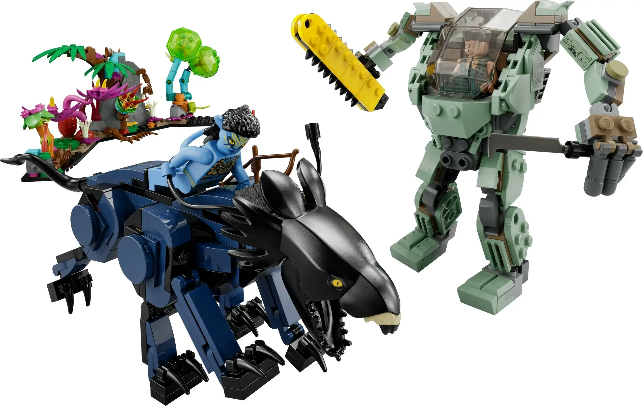 LEGO 75571 Neytiri & Thanator vs. AMP Suit Quaritch - Avatar