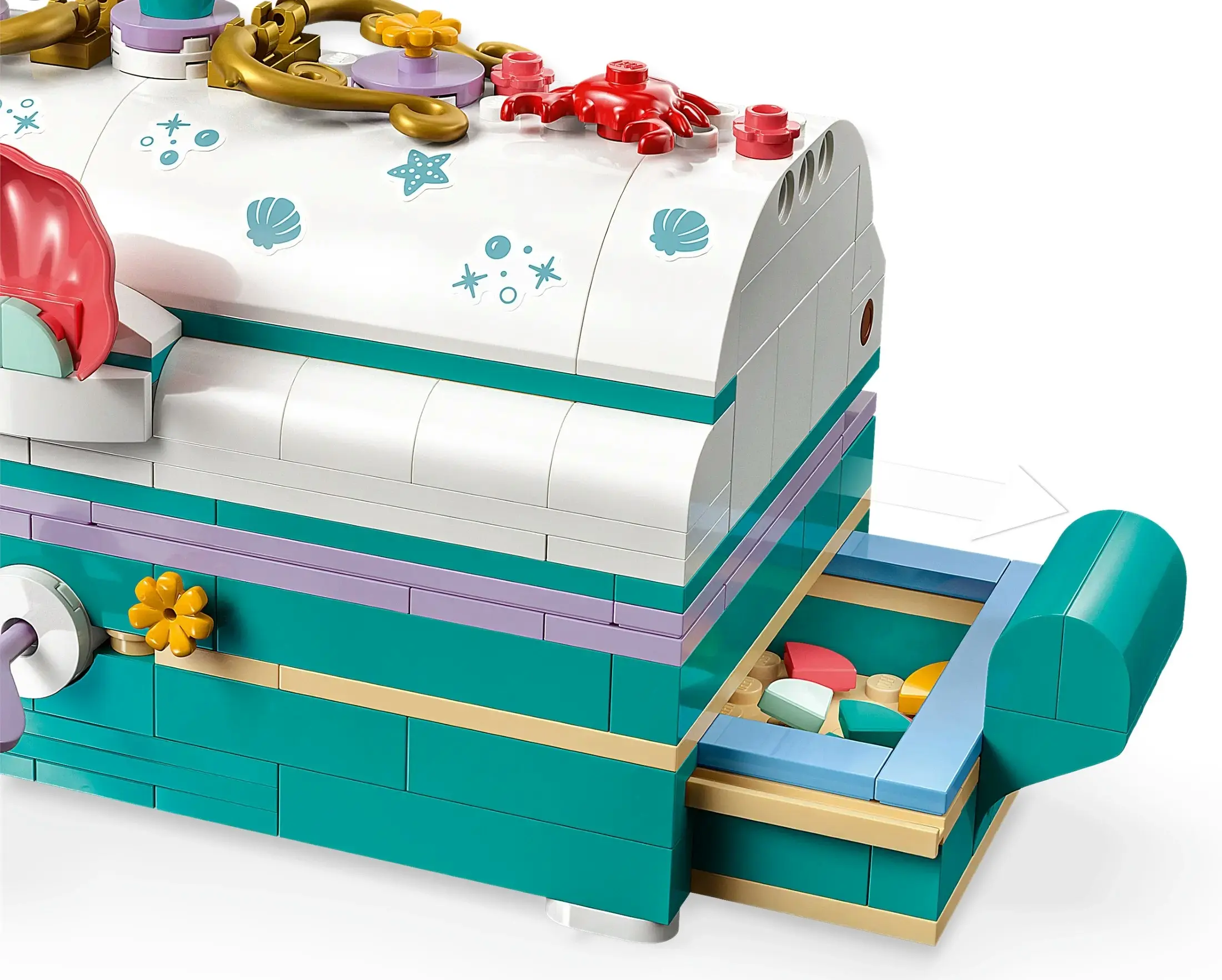 LEGO 43229 Ariel's Treasure Chest - Disney Princess