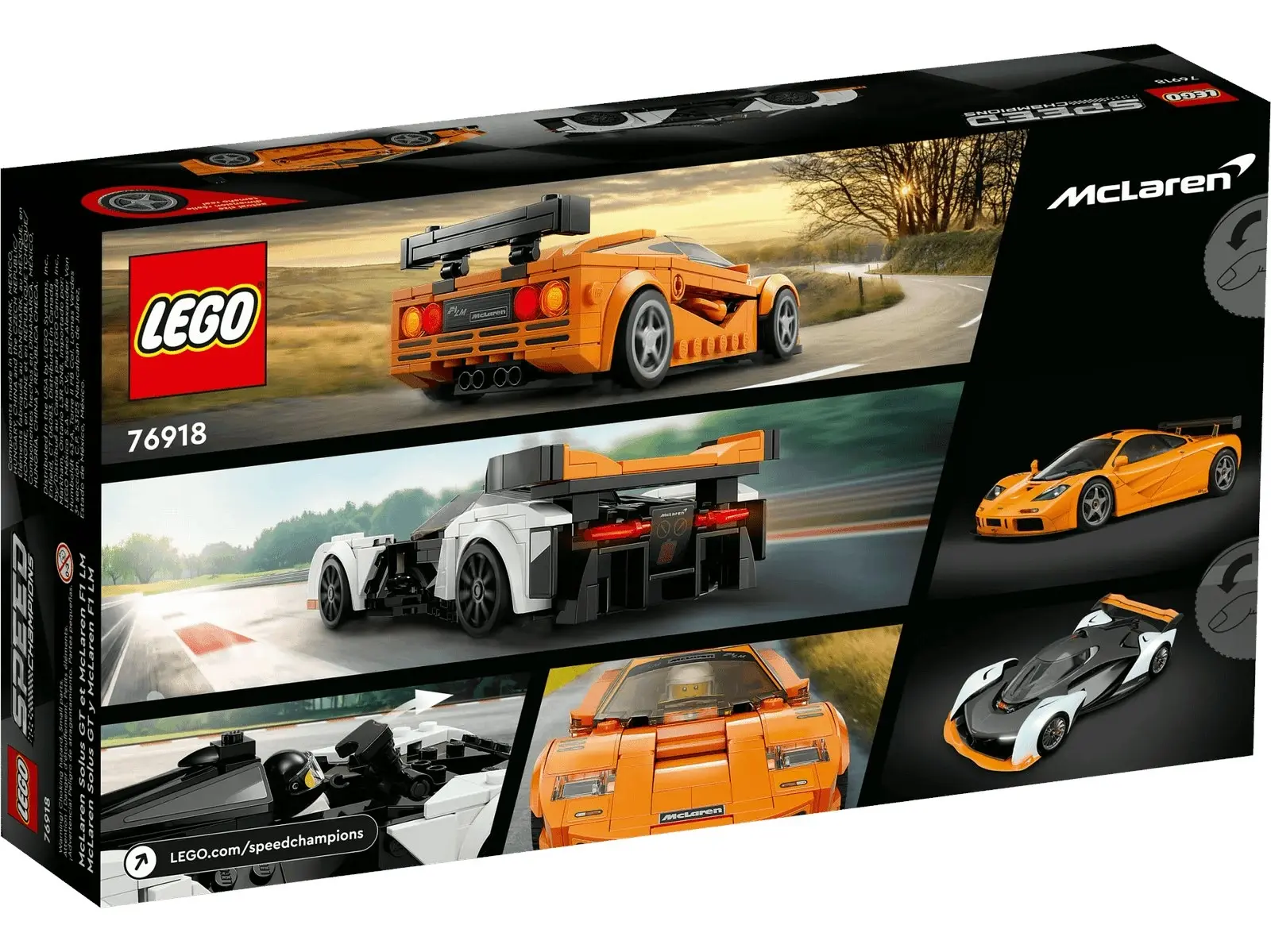 LEGO 76918 McLaren Solus GT & McLaren F1 LM - Speed Champions