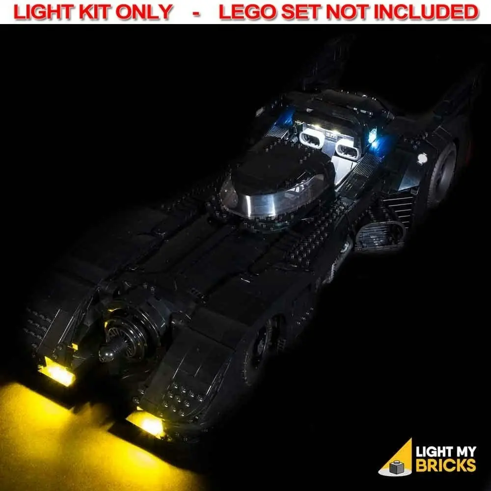 Light My Bricks - LIGHT KIT for LEGO 1989 Batmobile 76139