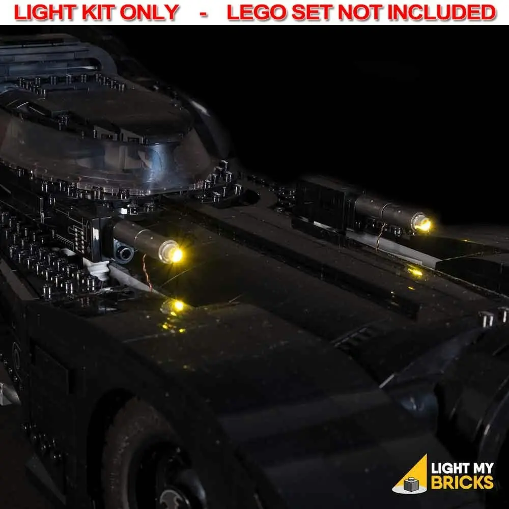 Light My Bricks - LIGHT KIT for LEGO 1989 Batmobile 76139