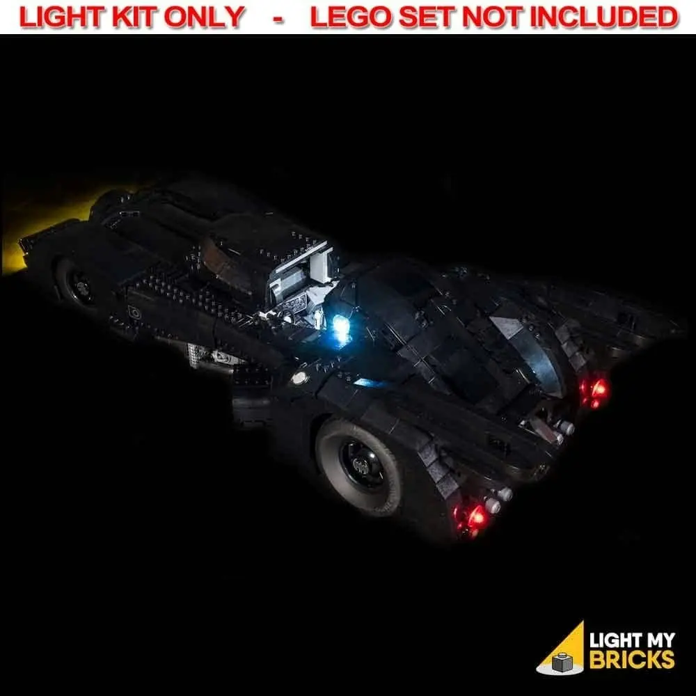 Light My Bricks - LIGHT KIT for LEGO 1989 Batmobile 76139