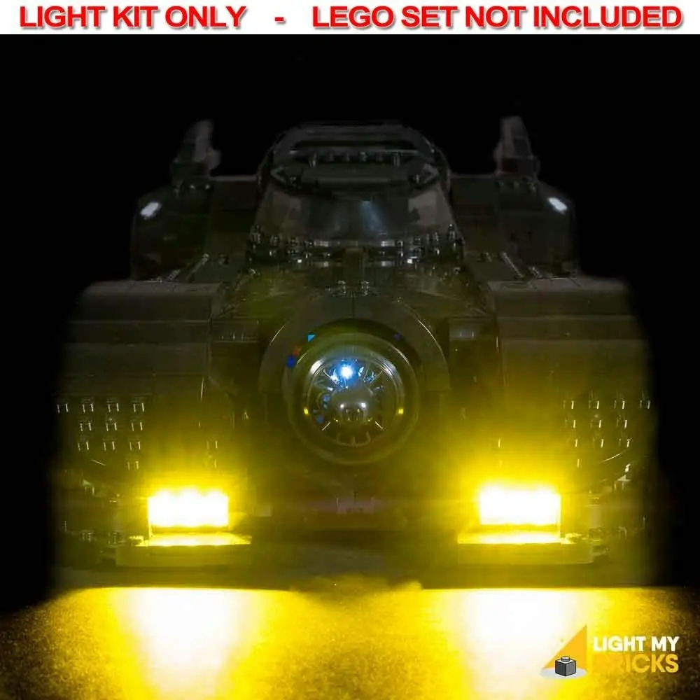 Light My Bricks - LIGHT KIT for LEGO 1989 Batmobile 76139