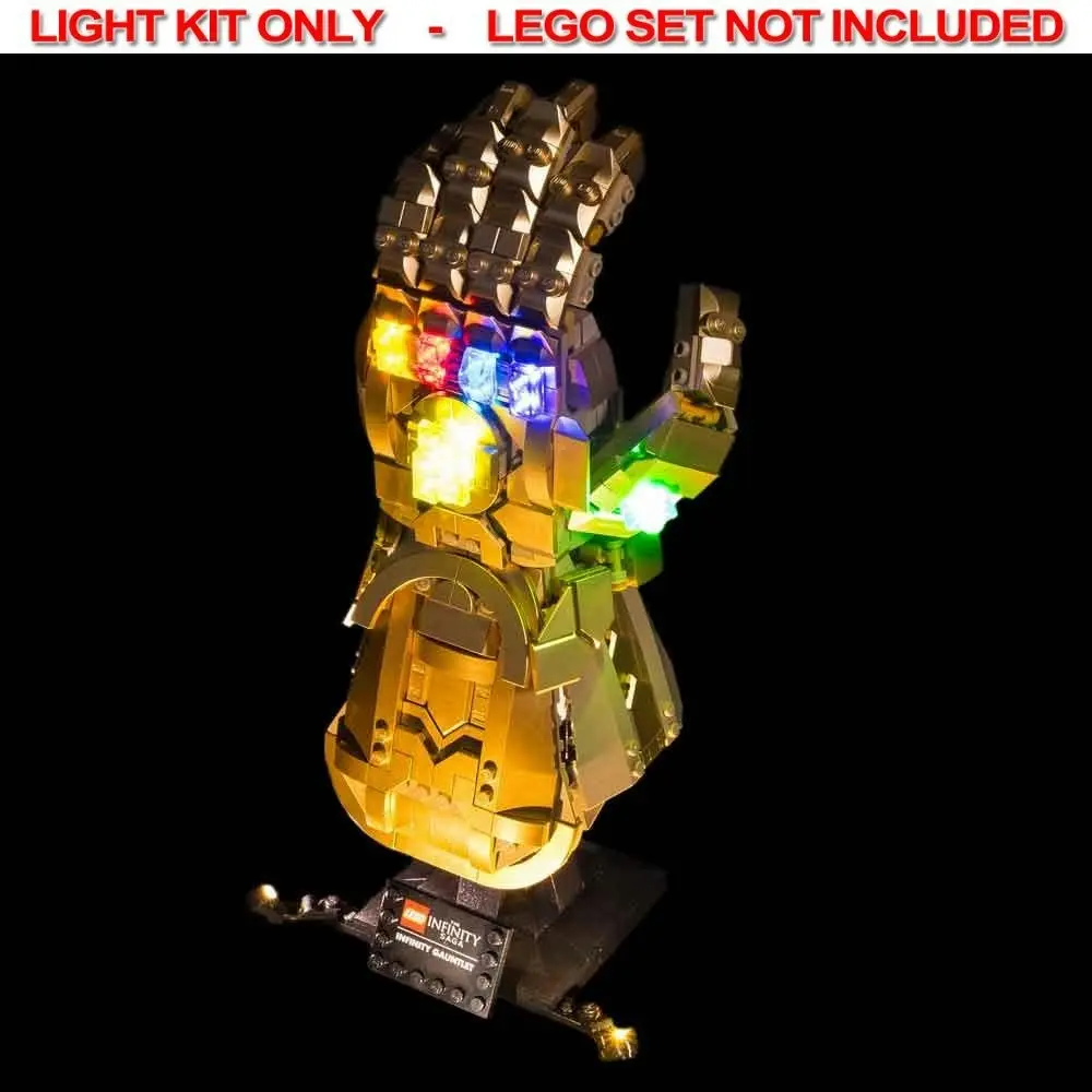 Light My Bricks - LIGHT KIT for LEGO Infinity Gauntlet 76191