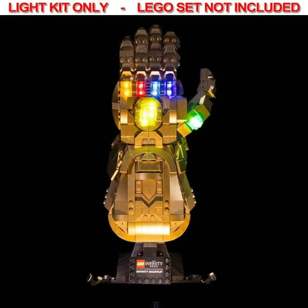 Light My Bricks - LIGHT KIT for LEGO Infinity Gauntlet 76191