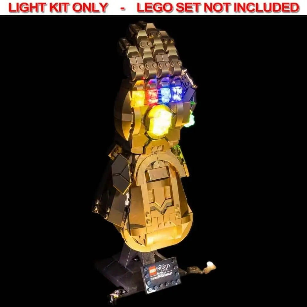 Light My Bricks - LIGHT KIT for LEGO Infinity Gauntlet 76191