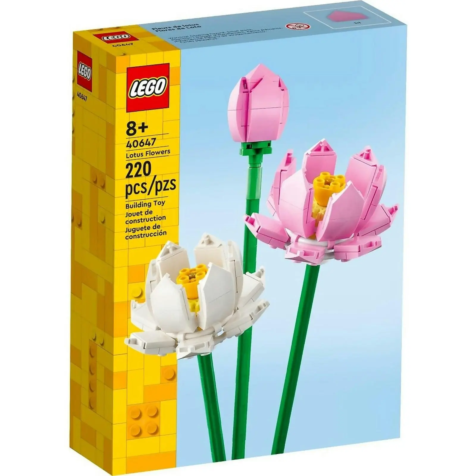 LEGO 40647 Lotus Flowers - Icons Botanical Collection