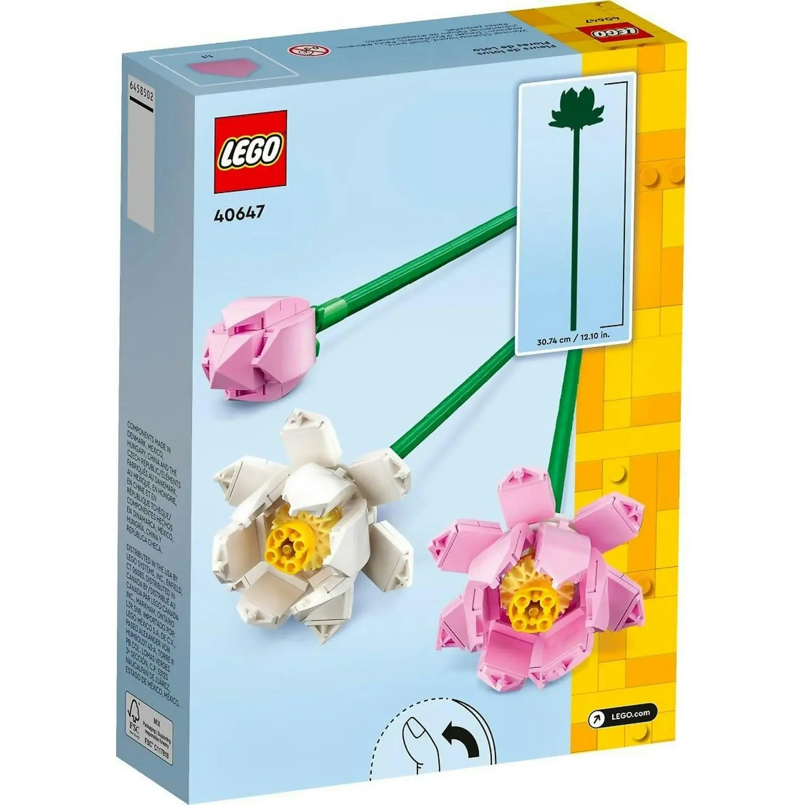 LEGO 40647 Lotus Flowers - Icons Botanical Collection