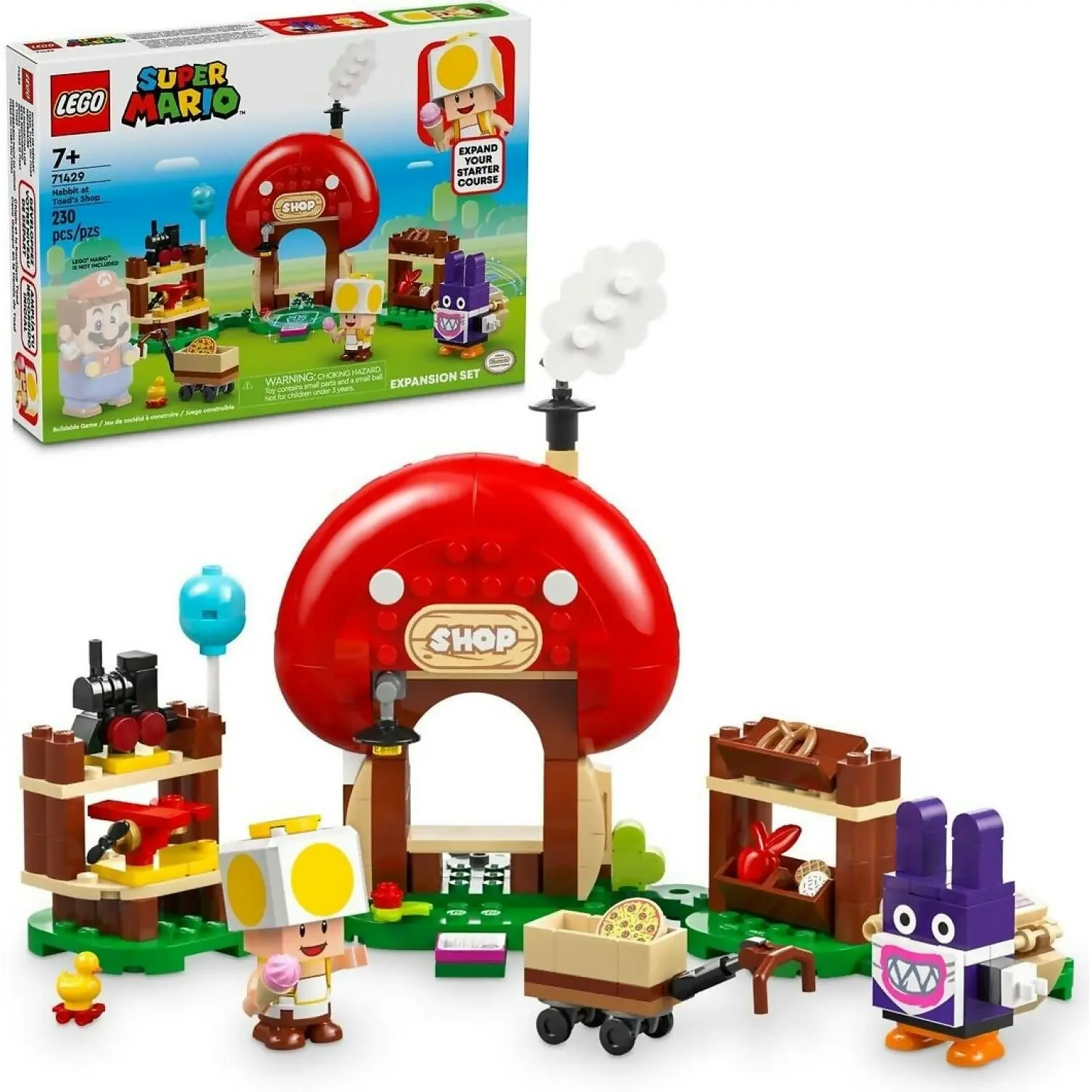 LEGO 71429 Nabbit at Toad's Shop Expansion Set - Super Mario