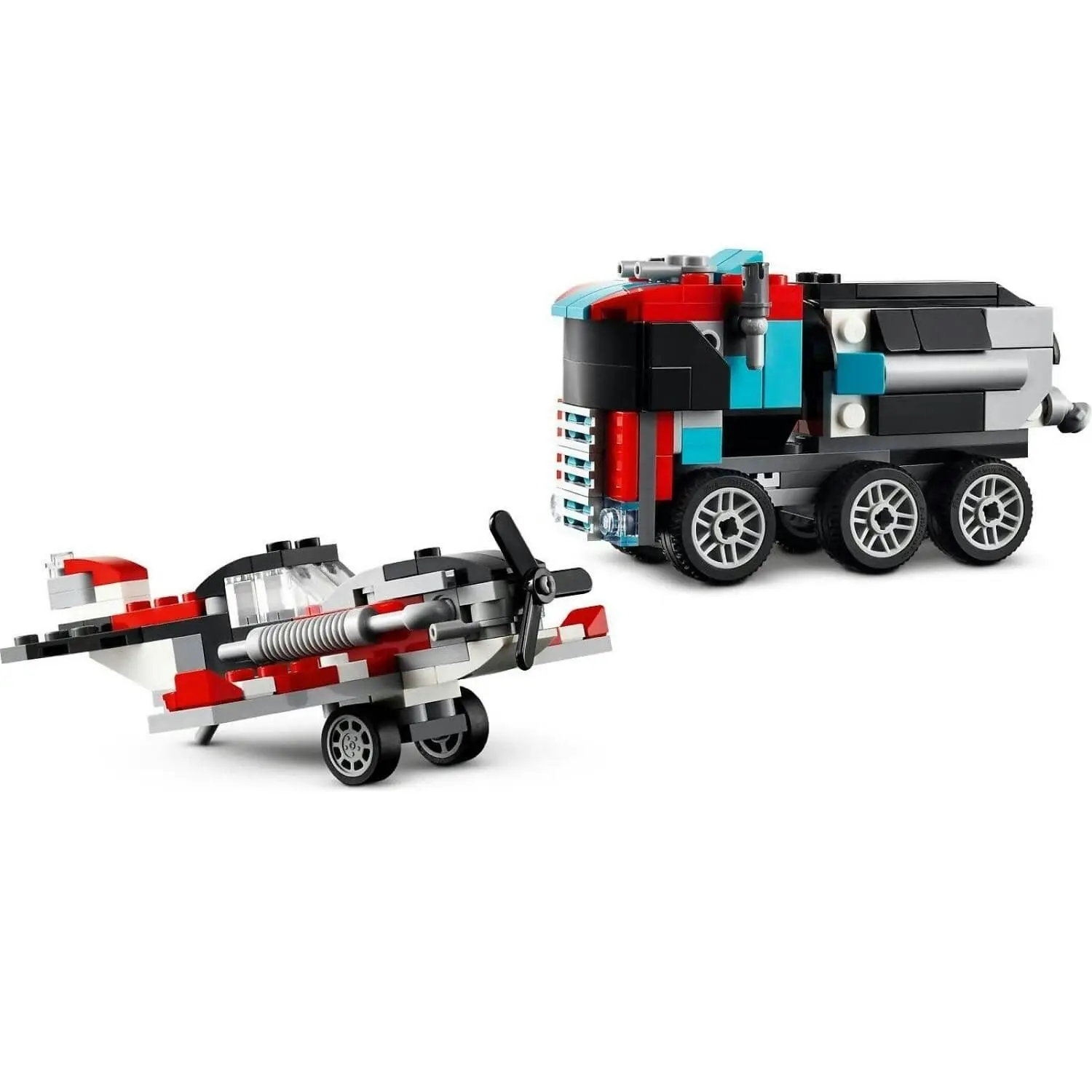 LEGO 31146 Flatbed Truck with Helicopter - Creator 3in1