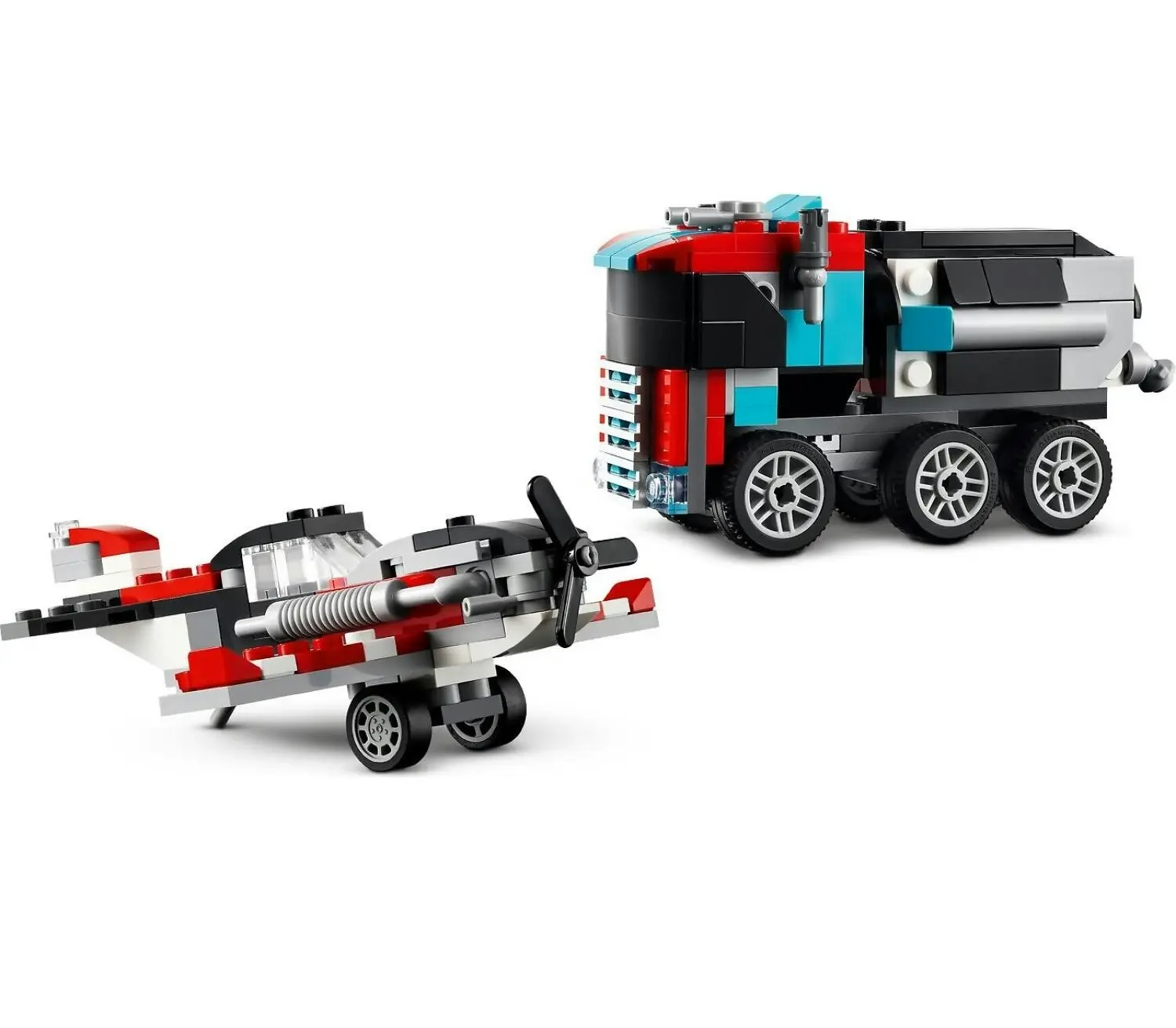 LEGO 31146 Flatbed Truck with Helicopter - Creator 3in1