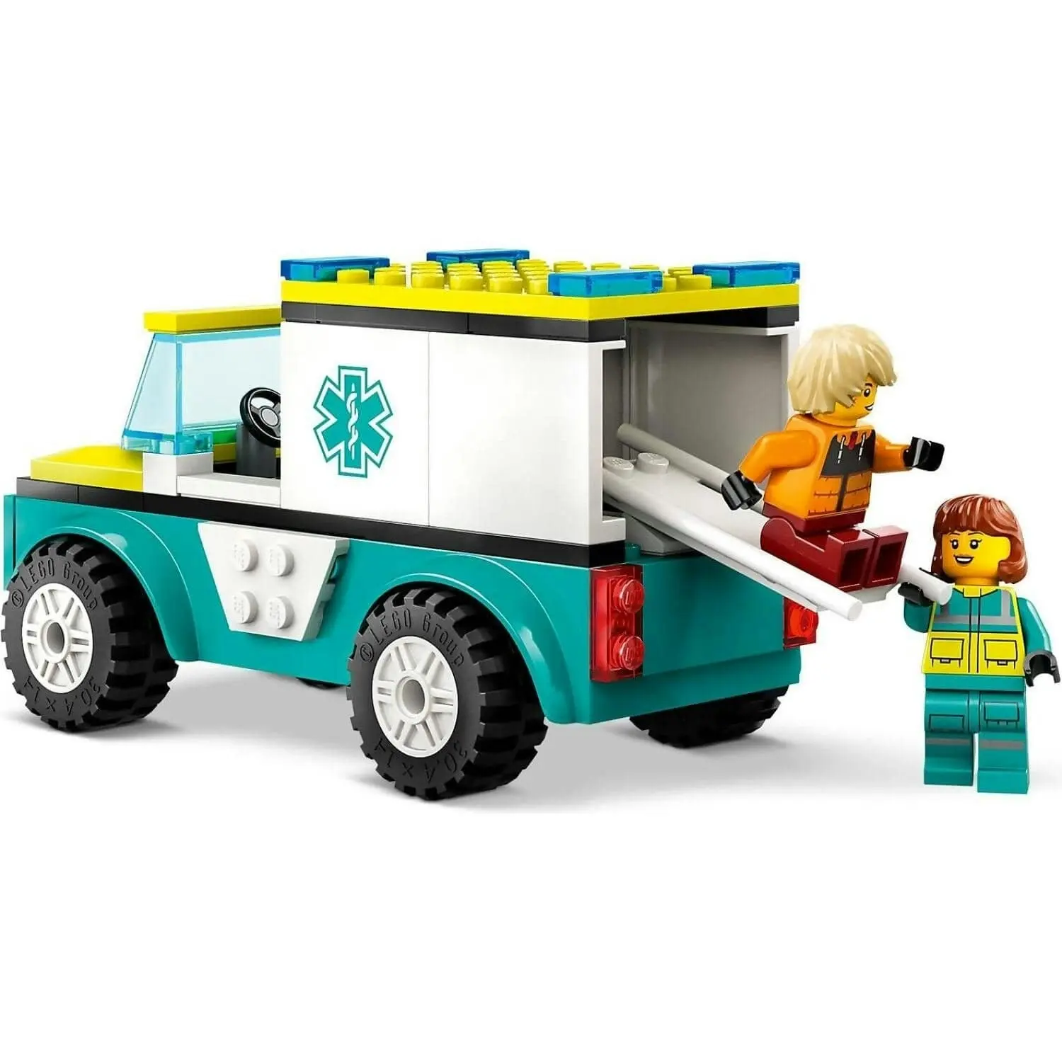 LEGO 60403 Emergency Ambulance and Snowboarder - City 4+