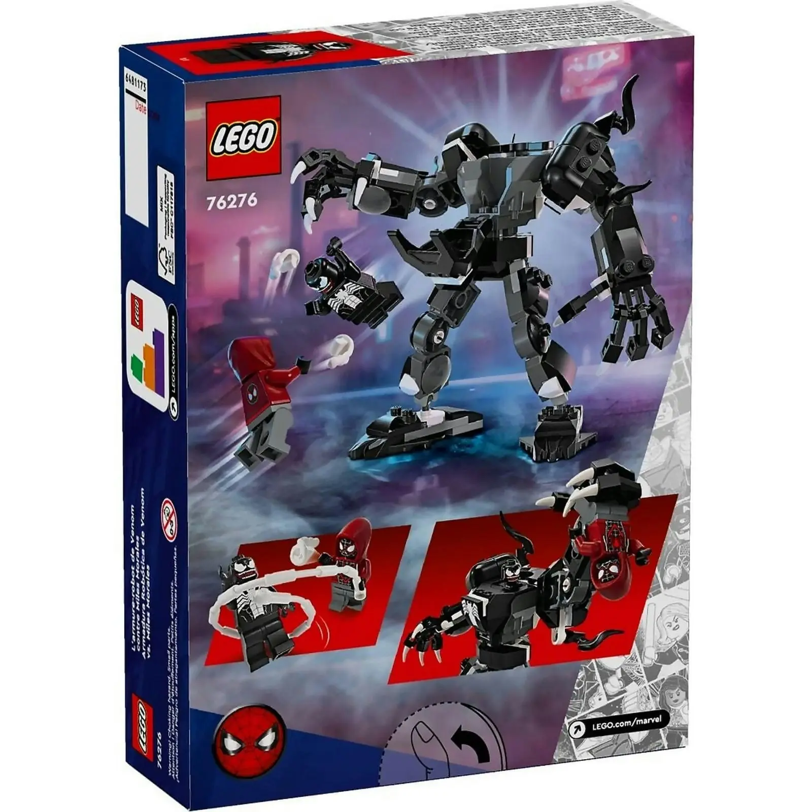 LEGO 76276 Venom Mech Armor vs. Miles Morales - Super Heroes Marvel