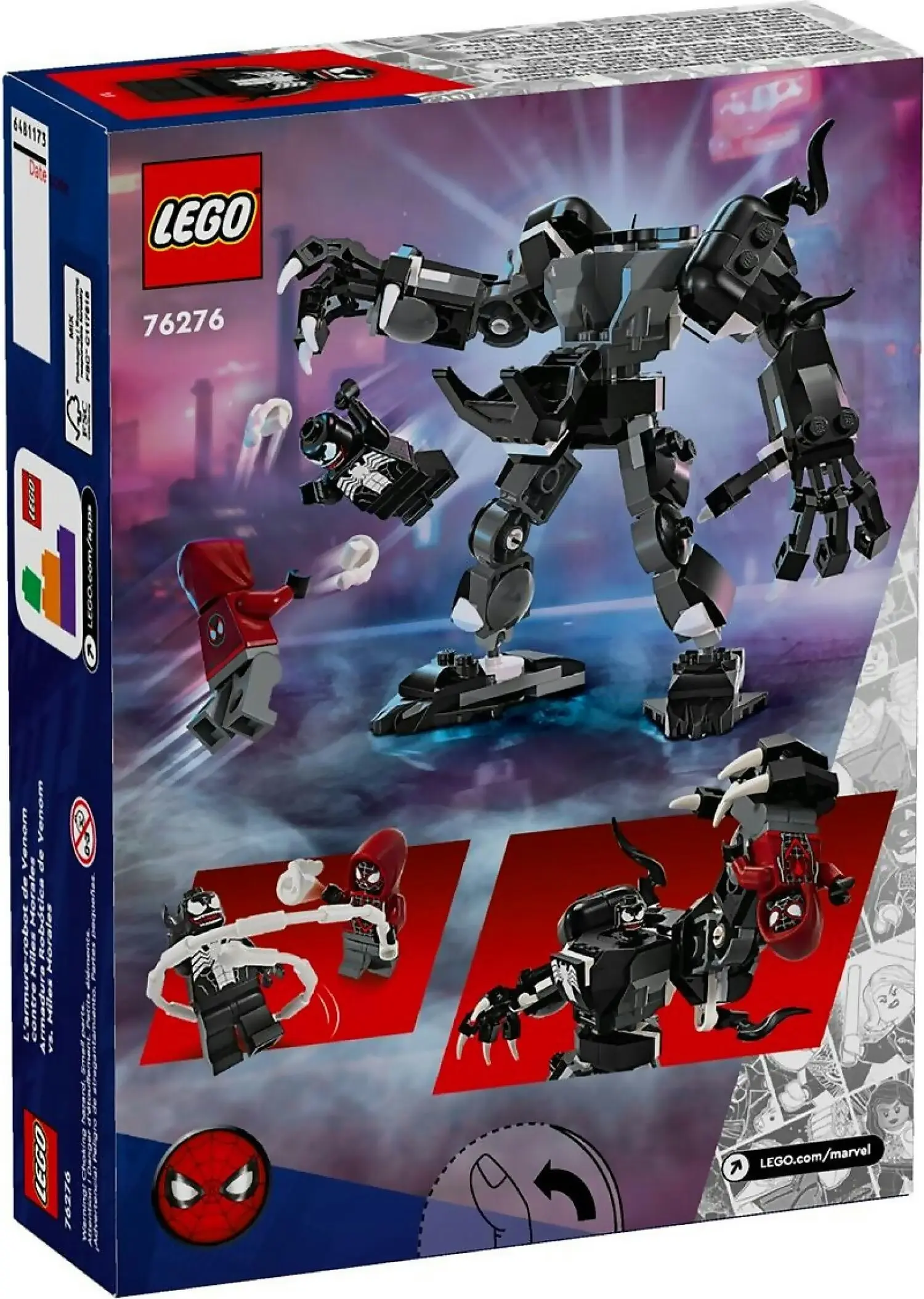 LEGO 76276 Venom Mech Armor vs. Miles Morales - Super Heroes Marvel