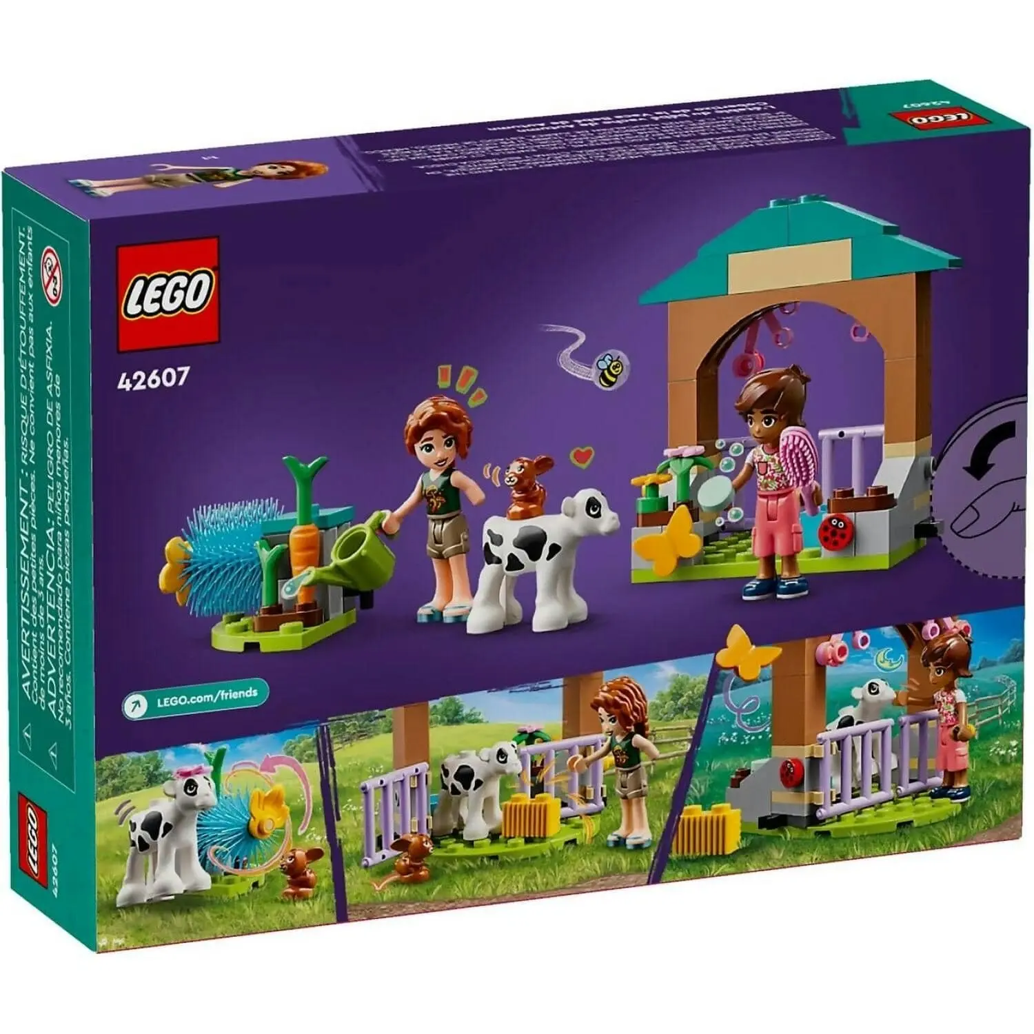 LEGO 42607 Autumn's Baby Cow Shed - Friends