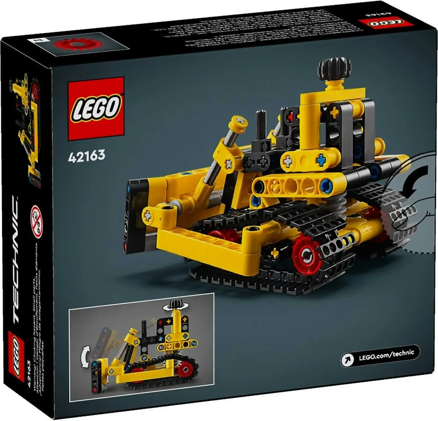 LEGO 42163 Heavy-Duty Bulldozer - Technic