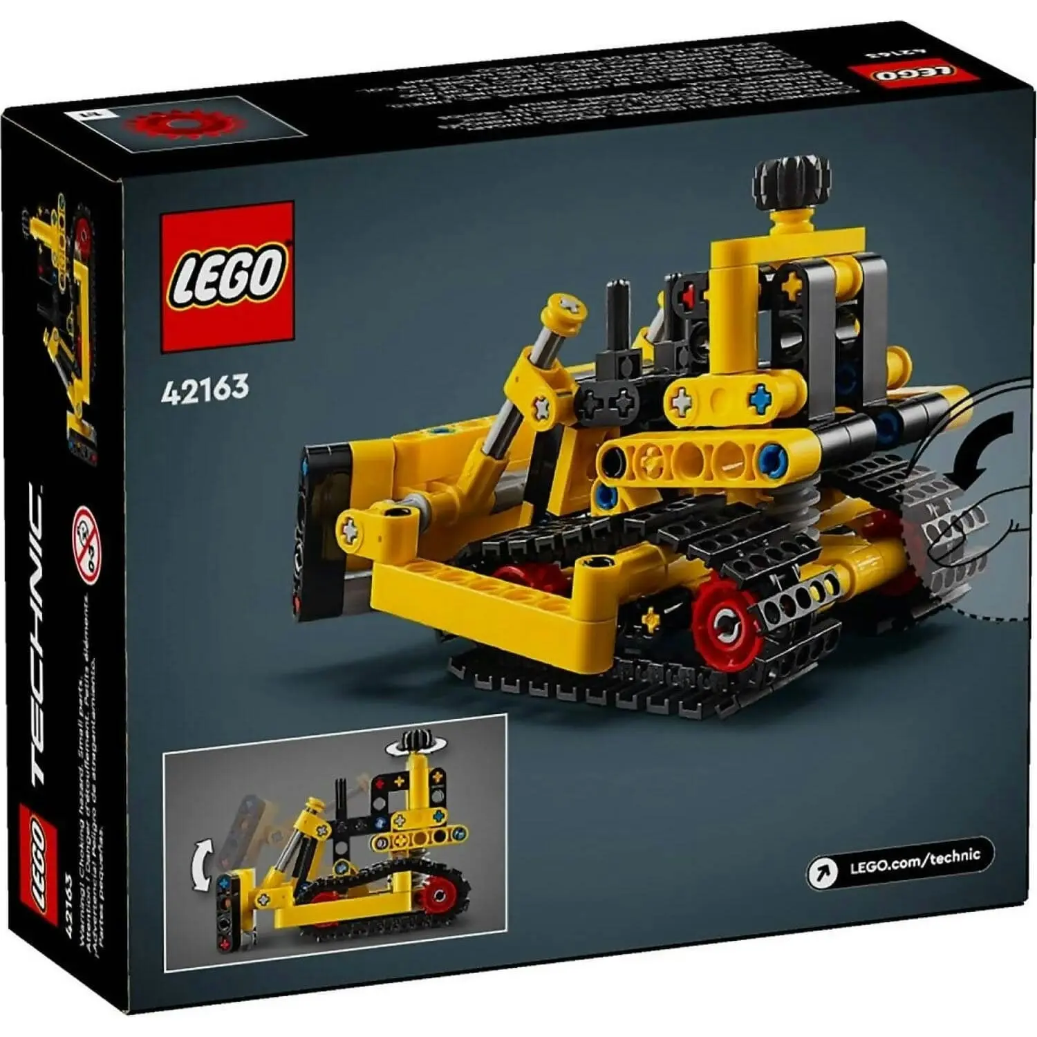 LEGO 42163 Heavy-Duty Bulldozer - Technic