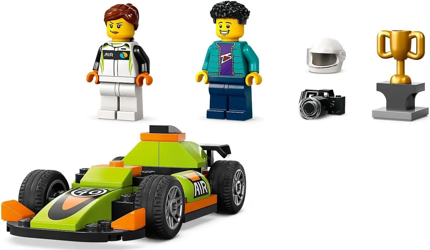 LEGO 60399 Green Race Car - City 4+