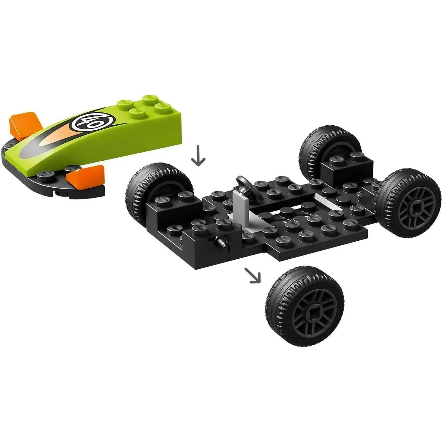 LEGO 60399 Green Race Car - City 4+