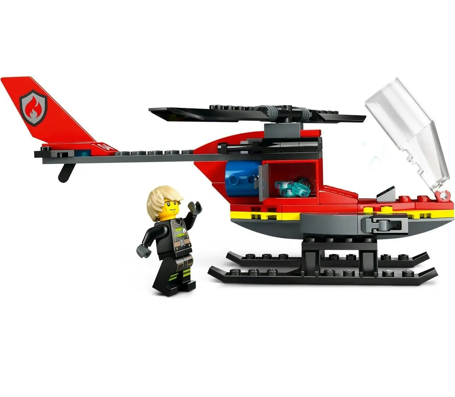 LEGO 60411 Fire Rescue Helicopter - City