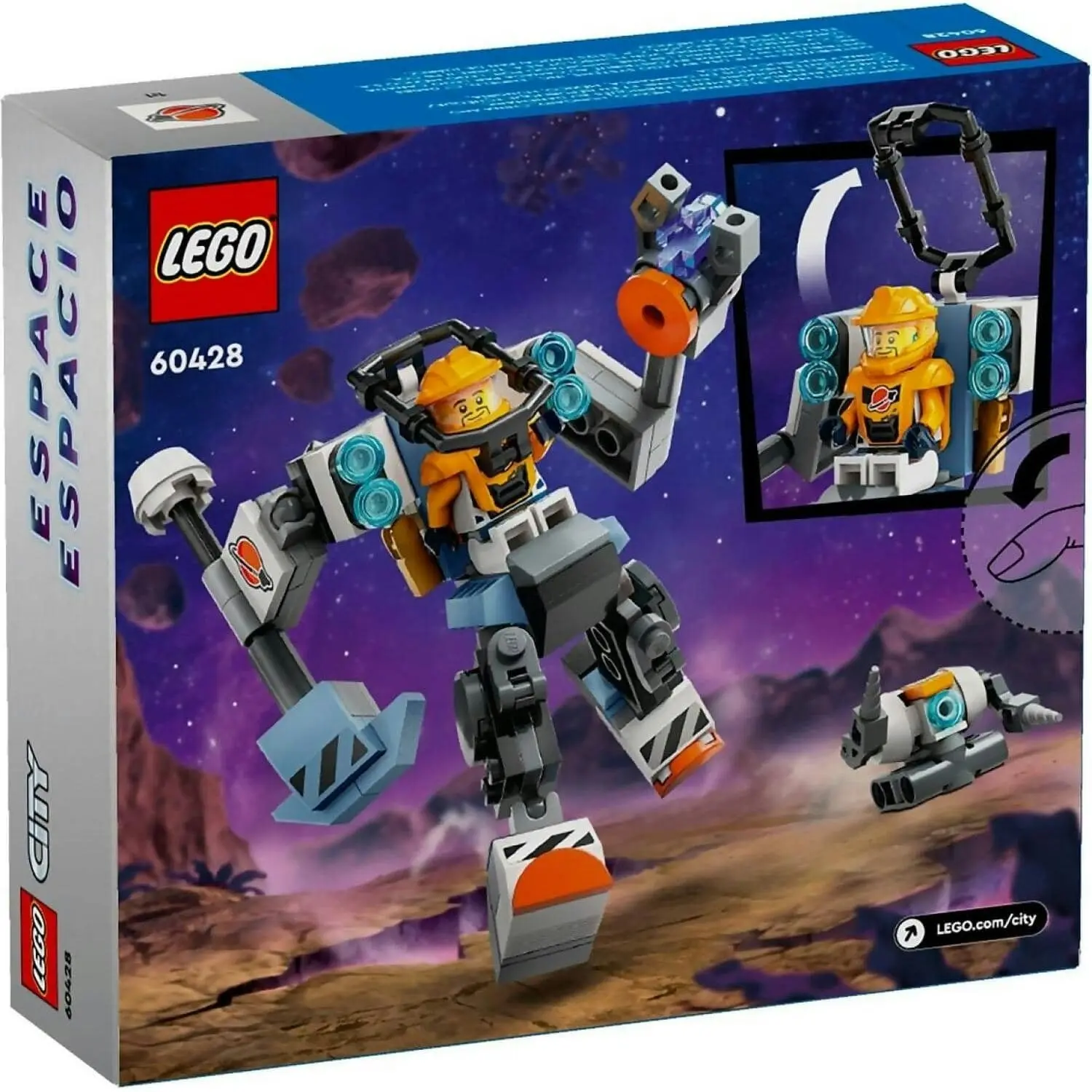 LEGO 60428 Space Construction Mech - City