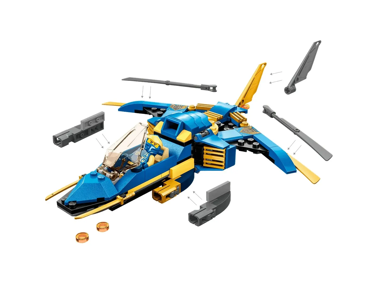 LEGO 71784 Jays Lightning Jet EVO - Ninjago